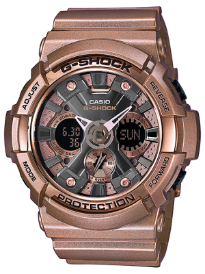 CASIO G-SHOCK นาฬิกาข้อมือ นาฬิกากันน้ำ นาฬิกาของแท้ ประกันศูนย์ CMG 1 ปี รุ่น GA-200GD-9B นาฬิกาสีน้ำตาล