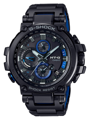 CASIO G-SHOCK นาฬิกาข้อมือ นาฬิกากันน้ำ นาฬิกาของแท้ ประกันศูนย์ CMG 1 ปี รุ่น MTG-B1000BD-1A นาฬิกาสีดำ