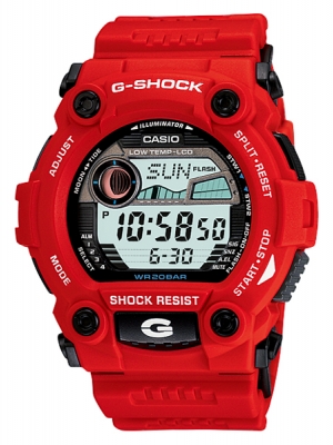 CASIO G-SHOCK นาฬิกาข้อมือ นาฬิกากันน้ำ นาฬิกาของแท้ ประกันศูนย์ CMG 1 ปี รุ่น G-7900A-4D นาฬิกาสีแดง