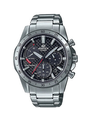 CASIO EDIFICE นาฬิกาข้อมือ นาฬิกากันน้ำ นาฬิกาของแท้ ประกันศูนย์ CMG 1 ปี รุ่น EQS-930D-1A นาฬิกาสีเงิน