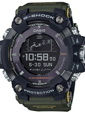 CASIO G-SHOCK นาฬิกาข้อมือ นาฬิกากันน้ำ นาฬิกาของแท้ ประกันศูนย์ CMG 1 ปี รุ่น GPR-B1000-1B นนาฬิกาสีดำ