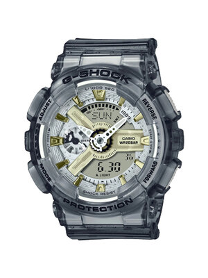 CASIO G-SHOCK นาฬิกาข้อมือ นาฬิกากันน้ำ นาฬิกาของแท้ ประกันศูนย์ CMG 1 ปี รุ่น GMA-S110GS-8A นาฬิกาสีดำ