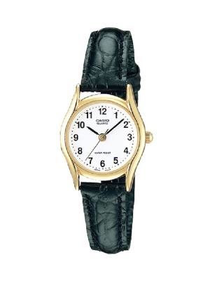 CASIO นาฬิกาคาสิโอ นาฬิกาข้อมือ นาฬิกากันน้ำ นาฬิกาของแท้ ประกันศูนย์ CMG 1 ปี รุ่น MTP-1094Q-7B1 นาฬิกาสีดำ