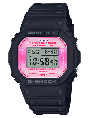 CASIO G-SHOCK นาฬิกาข้อมือ นาฬิกากันน้ำ นาฬิกาของแท้ ประกันศูนย์ CMG 1 ปี รุ่น DW-5600TCB-1D นาฬิกาสีดำ