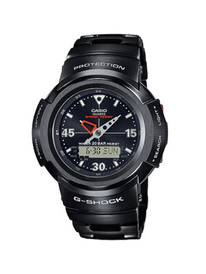 CASIO G-SHOCK นาฬิกาข้อมือ นาฬิกากันน้ำ นาฬิกาของแท้ ประกันศูนย์ CMG 1 ปี รุ่น AWM-500-1A นาฬิกาสีดำ