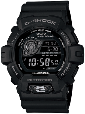 CASIO G-SHOCK นาฬิกาข้อมือ นาฬิกากันน้ำ นาฬิกาของแท้ ประกันศูนย์ CMG 1 ปี รุ่น GR-8900A-1D นาฬิกาสีดำ
