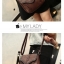 กระเป๋าสะพายข้าง ทรงวินเทจ สีน้ำตาล แต่งลายฉลุ ลายถัก สวยเก๋ แนวมากคะ Size :กว้าง20/สูง18/หนา9cm