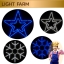 Star LED 54 cm , Snowflake LED 37 cm.
