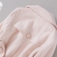 เสื้อนอก เสื้อโค้ท สักหลาด สีชมพูอ่อน แต่งกระดุม สองแถบ สีเข้าชุด งานสวย แพทเทิน หรูมากคะ Size M/L/XL ชมพูอ่อน