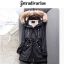 Stradivarius เสื้อฮู้ด เสื้อโค้ทฮูท กันหนาว สีดำ แต่งเฟอร์ แบรนด์ Stradivarius แต่งซับขนอุ่น (ฮู้ด&ขนเฟอร์ถอดได้ทุกชิ้นคะ) สำเนา ดำ