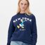 Disney เสื้อฮู้ดกันหนาว เสื้อสเวตเตอร์แขนยาว ลายโดนัลดั๊ก DONALD DUCK แนวๆคะ งานแบรนด์ Disney แท้คะ สำเนา สำเนา น้ำเงิน