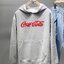 Coca cola เสื้อวอร์มฮู้ด แขนยาว งานปัก coca cola งาน coca cola สำเนา