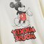 Disney เสื้อกันหนาว เสื้อสเวตเตอร์แขนยาว สีครีม สกรีน ลายMICKEY MOUSE งานแบรนด์ Disney แท้คะ เทา