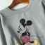 Disney เสื้อกันหนาว เสื้อสเวตเตอร์แขนยาว สีเทา สกรีน ลายMICKEY MOUSE &MINNIE MOUSEแนวๆคะ งานแบรนด์ Disney แท้คะ สำเนา สำเนา สำเนา สำเนา สำเนา เทา