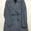 Zara เสื้อโค้ดกันหนาว เสื้อกันหนาว overcoat โค้ทวูล สีเทา สักหลาด ผสมวูล คอปก กระดุมสองแถว แบรนด์ ZARA เทา