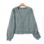 Begum เสื้อคลุม สีเขียว เนื้อcotton แบรนด์ BEGUM (JAPAN)