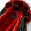 BERSHKA เสื้อโค้ท โค้ทฮูท กันหนาว เสื้อparka ฮูท กันหนาวสีเขียว แบรนด์เนมBERSHKA แต่งเฟอร์ สีแดง ซับขนอุ่นสีแดง งานสวย มากคะ Size XS/S/M/L/2L/3L เขียว เฟอร์แดง