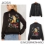 ASOS เสื้อแจ็คเก็ท JACKET เสื้อเบสบอล เสื้อแจ็คเก็ตแนวญี่ปุ่น แต่งลายปัก แบรนด์เนม ASOS สวย เท่ห์ ล้ำมากคะ SIZE s/m ดำ