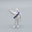 ตุ๊กตาMICHELIN ตุ๊กตา โมเดล มิชลิน