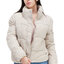 เสื้อกันหนาว บุนวม สีนู้ด PRIMARK. PADD PUFFER JACKET ดำ