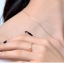 ชุดเครื่องประดับ เข้าชุด กัน ลายใบไม้ สีทอง set เครื่องประดับ เงินแท้ 925 แหวน สร้อยคอ ต่างหู ฝังเพชร 623061