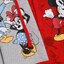 Disney เสื้อกันหนาว เสื้อวอร์มสีแดง เสื้อฮู้ด สีทูโทน แดงเทา สกรีนMINNIE & MICKEY งานDISNEY แท้ สำเนา แดง