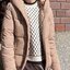 เสื้อกันหนาว บุนวม สีนู้ด DRESKIP PADD PUFFLE JACKET สำเนา สำเนา ดำ