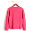 เสื้อหนาวไหมพรม สีชมพู ไหมพรมถัก เนื้อไหม นุ่ม สวย งาน POLO