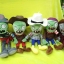 ตุ๊กตาซอมบี้ ตุ๊กตา โมเดล น่ารัก จากเกมส์ Plants Vs. Zombie ความสูง 20-25cm