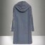 เสื้อโค้ท peacoat เสื้อโค้ทเฟอร์ โค้ทสักหลาดสีเทาอ่อน แบรนด์ La chapelle