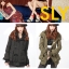 เสื้อกันหนาว โค้ท เสื้อหนาวแต่ง หมวกฮูท สีดำ ซับขนอุ่นด้านใน(ขนอุ่นด้านใน ถอดใส่ได้ทั้งตัวเลยคะ) แบรนด์เนม SLY แท้100% แบรนด์เนมพรีเมี่ยม สวย แนว มากๆคะ Size M/L ดำ