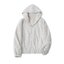 915 เสื้อเฟอร์กันหนาว หมวกฮู้ด เสื้อขน Fluffy coat แบรนด์ SUREVE (JAPAN) เทา