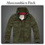 เสื้อนอก เสื้อแจ็คเก็ต ผู้ชาย แบรนด์เนม ABERCROMBIE แท้ เขียวทหาร สวย เท่ห์ มาก คะ Size L/XL/XXL สำเนา สำเนา สำเนา เขียว