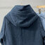 Double focus เสื้อกันหนาว เสื้อฮู้ดเฟอร์กันหนาว ผ้าสักหลาดวูล แบรนด์ Doublefocus ( Puffer Jacket ) สำเนา สำเนา สำเนา ดำ