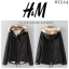 H&m เสื้อโค้ท เสื้อกันหนาว สีดำ แบรนด์เนม H&M แต่งหมวกฮูท บุขนอุ่นสีขาวด้านใน แต่งขนเฟอร์ขอบหมวก แพทเทินสวย งานหรู อุ่น มากคะ size S/M/L/XL/XXL ดำ