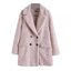 เสื้อโค้ทกันหนาว เสื้อกันหนาว overcoat โค้ทวูล สีขาวครีม โค้ทขน สีครีม แบรนด์ Pull&bear ขาวครีม