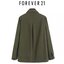 Forever21 เสื้อเขียวทหาร เสื้อเชิ้ต เสื้อนอกแนวทหาร แบรนด์ Forever21 แพทเทินสวย เท่ห์มาก คะ Size S/M/L/XL เขียว