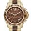**พร้อมส่ง**Michael Kors Everest Tortoise Acetate and Gold-Tone Stainless Steel Women's watch #MK5873