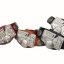 สร้อยข้อมือผู้ชาย กำไลข้อมือ ผู้ชาย แบบเท่ ๆ ดีไซน์ คลาสสิค สร้อยข้อมือ Diesel หนังแท้ แต่ง ป้ายเหล็ก แนว พั้งค์ ร็อค 11303
