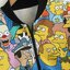 เสื้อแจ็คเก็ต The simpson เดอะซิมป์สันส์ colorful DISNEY GOLF ลายการ์ตูนมิคกี้ งาน DISNEY Golf สำเนา ดำ