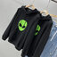 Disney เสื้อวอร์มฮู้ด แขนยาว สีดำ สกรีน ALIEN เอเลี่ยน งาน BALENCIAGA บาเลนเซียก้า ดำ