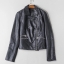 เสื้อหนัง แจ็คเก็ตหนัง Jacket หนัง แต่งซิปเงิน สวยเท่ห์