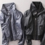 Jacket หนังแฟชั่น สีดำ หนัง มีtextureในตัว แขนเอวจั๊ม สวยเท่ห์ มากๆคะ Size S/M/L สำเนา ดำ