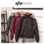 Alpha industries เสื้อแจ็คเก็ต กันหนาว เสื้อflight แต่งขนเฟอร์ แบรนด์ Alpha industries N-2B นุ่มมากค่ะ แบรนด์ ดำ