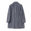 Zara เสื้อโค้ดกันหนาว เสื้อกันหนาว overcoat โค้ทวูล สีเทา สักหลาด ผสมวูล คอปก กระดุมสองแถว แบรนด์ ZARA เทา