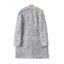 SFERA เสื้อโค้ดกันหนาว เสื้อกันหนาว overcoat โค้ทวูล สีเทา สักหลาด ผสมวูล คอปก แบรนด์ SFERA เทาอ่อน