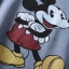 เสื้อกันหนาว เสื้อวอร์ม ลายมิคกี้เม้าส์ สีฟ้าคราม งาน DISNEY แท้ size XS/S/M/L ฟ้าคราม