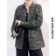 เสื้อทหาร เสื้อแจ็คเก็ต เสื้อแจ็คเก็ต ผู้หญิงแนวทหาร ลายพราง CAMOFLAG cotton แบรนด์ BUFFALO