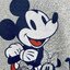 Disney เสื้อสเวตเตอร์ สีเทา สกรีนลายMICKEY งานDISNEY สำเนา เทาอ่อน