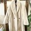 Mng MANGO FAUX FUR collar BEIGE COAT เสื้อโค้ทกันหนาว เสื้อกันหนาว ขนเฟอร์ สีนู้ดเบจ FLUFFY COAT overcoat Mango "Chilly" Cream/Beige Faux Fur Coat. Uk XL. New + Tags. Immaculate. โค้ทวูล สีขาวครีม โค้ทขน สีขาวออฟไวท์ แบรนด์ MNG ขาว
